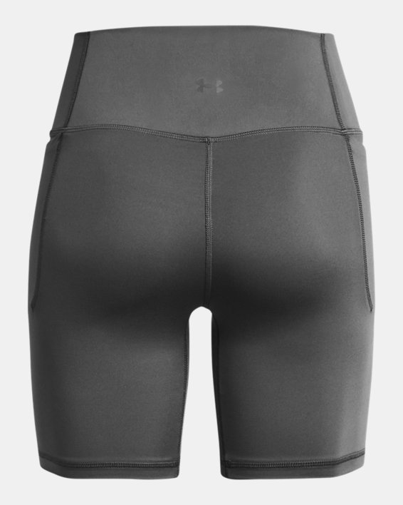 Women's UA Meridian 7" Bike Shorts in Gray image number 5